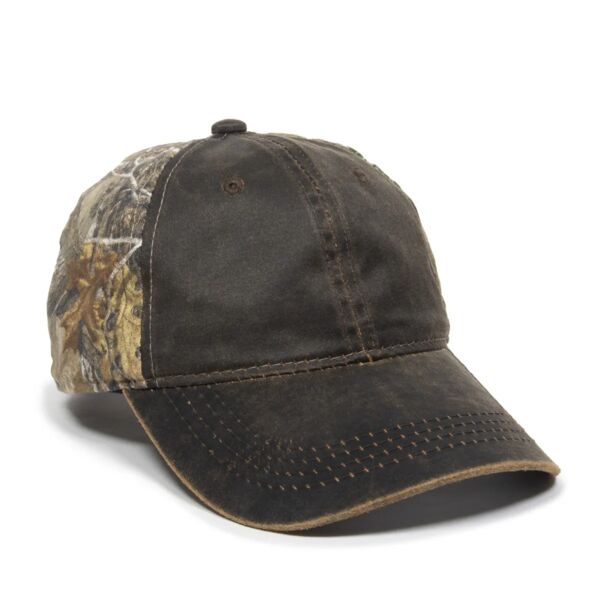 Weathered Cotton W/Camo Back Thumbnail