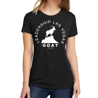 Leadership Las Vegas 2026 Women’s GOAT Shirt Thumbnail
