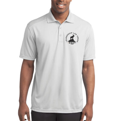 Leadership Las Vegas GOATs Embroidered Polo (Black Thread Logo) Thumbnail