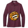Women's Silk Touch Long Sleeve Polo Thumbnail
