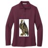 Women's Silk Touch Long Sleeve Polo Thumbnail