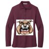 Women's Silk Touch Long Sleeve Polo Thumbnail