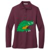 Women's Silk Touch Long Sleeve Polo Thumbnail