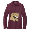Women's Silk Touch Long Sleeve Polo Thumbnail