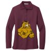 Women's Silk Touch Long Sleeve Polo Thumbnail