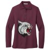 Women's Silk Touch Long Sleeve Polo Thumbnail