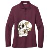 Women's Silk Touch Long Sleeve Polo Thumbnail