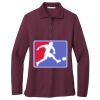 Women's Silk Touch Long Sleeve Polo Thumbnail
